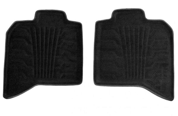 Lund 09-17 Dodge Ram 1500 Crew Cab Catch-It Carpet Rear Floor Liner - Black (2 Pc.)
