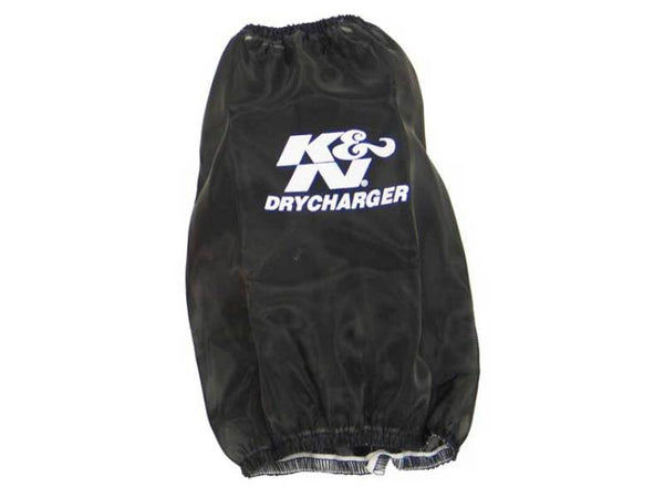 K&N Black Drycharger 7.5in x 7in Round Tapered
