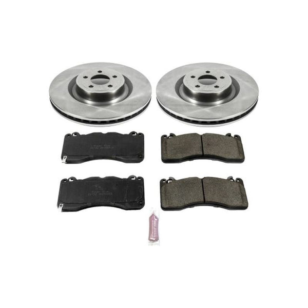 Power Stop 15-19 Ford Mustang Front Autospecialty Brake Kit