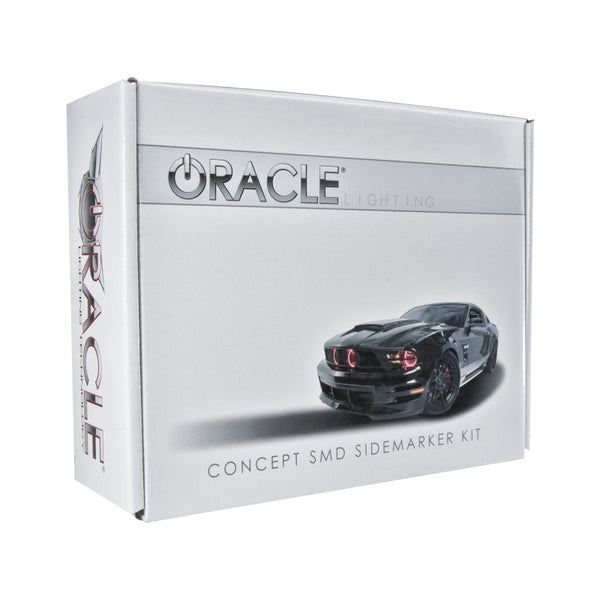 Oracle 10-14 Ford Mustang Concept Sidemarker Set - Tinted - Performance Pink Metallic (P7)