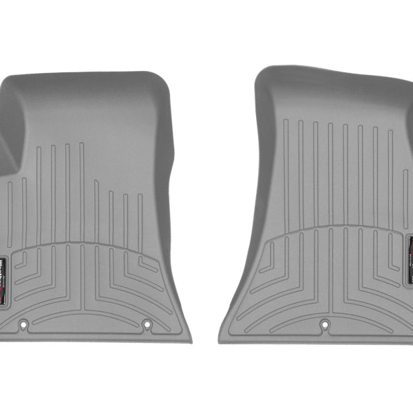 WeatherTech 2015+Dodge Challenger Front FloorLiner - Grey (Does not fit GT model)