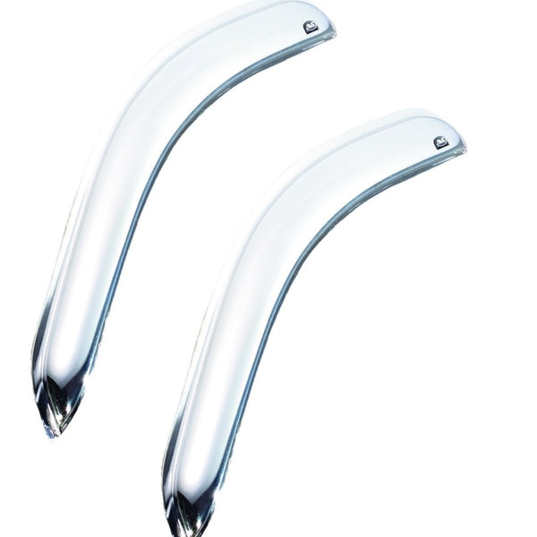 AVS 94-01 Dodge RAM 1500 (Excl. Towing Mirror) Outside Mount Front Window Ventvisor 2pc - Chrome