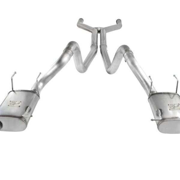 aFe MACHForce XP Cat-Back Exhaust 3in SS w/ Polished Tips 11-14 Ford Mustang GT V8 5.0L