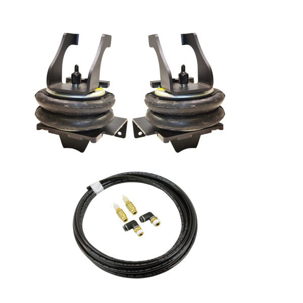 Ridetech 02-08 Dodge RAM 1500 2WD 4WD (except Mega Cab) LevelTow Air Spring Kit