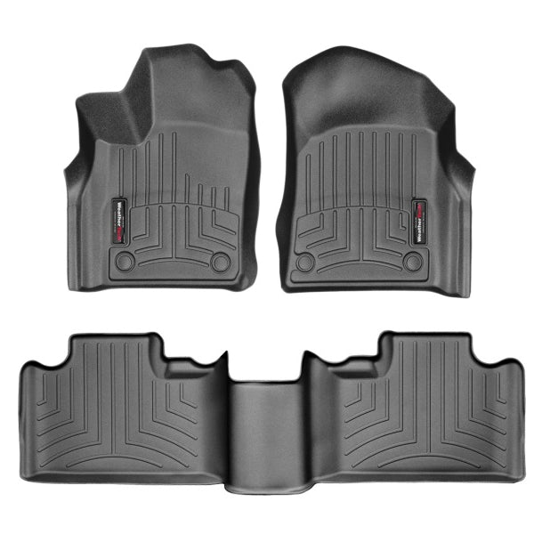 WeatherTech 2016 Dodge Durango Front and Rear Floorliners - Black