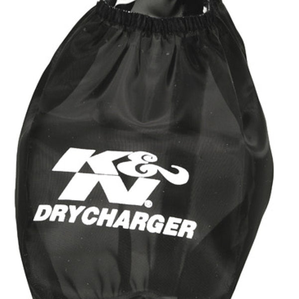 K&N Air Filter Drycharger Wrap Black 7in x 4in