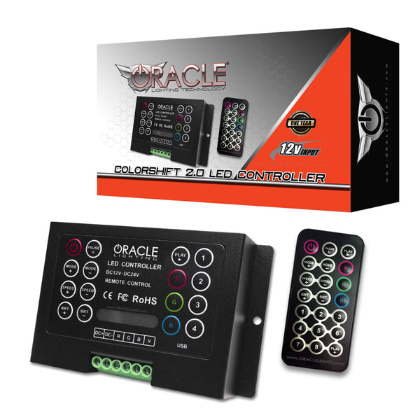 Oracle Dodge Avenger 08-14 Halo Kit - ColorSHIFT w/ 2.0 Controller