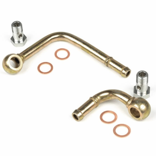 GrimmSpeed 02-14 Subaru WRX/FXT/LGT Turbocharger Coolant Line Kit - Replacement For GS EJ Turbos