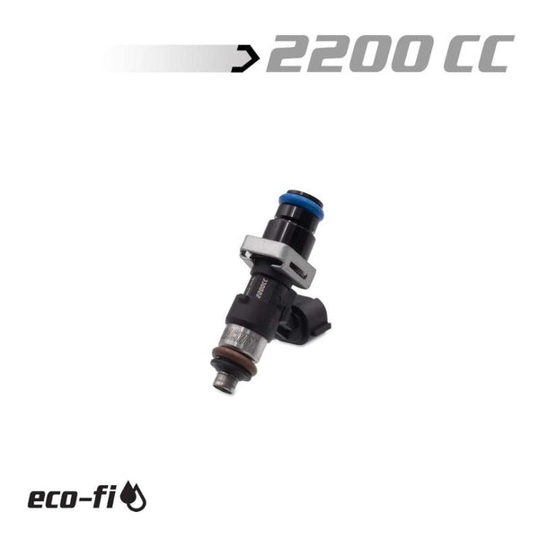 BLOX Racing 2 200CC Street Injector 38mm With 1/2in Adapter 11mm Bore (Fits Honda K)