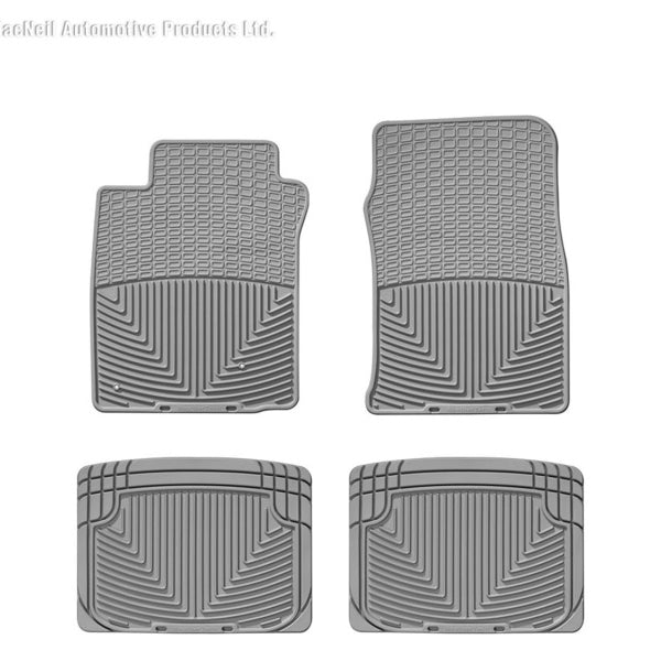 WeatherTech 97-04 Dodge Dakota Front and Rear Rubber Mats - Grey