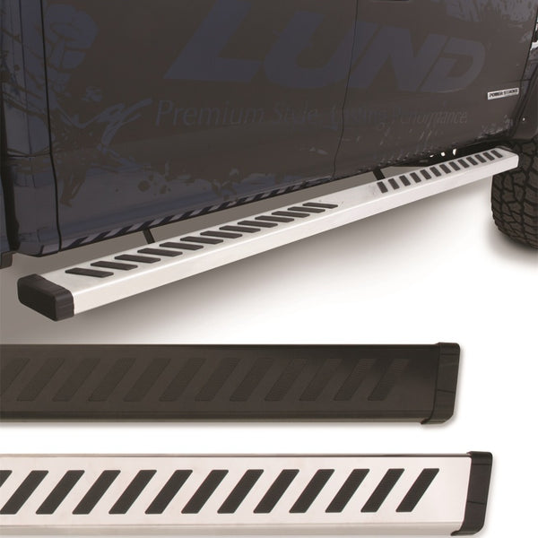 Lund 09-17 Dodge Ram 1500 Quad Cab Summit Ridge 2.0 Running Boards - Black