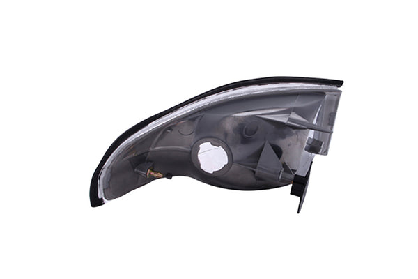 ANZO Corner Lights 1994-1998 Ford Mustang Euro Corner Lights Chrome w/ Amber Reflector
