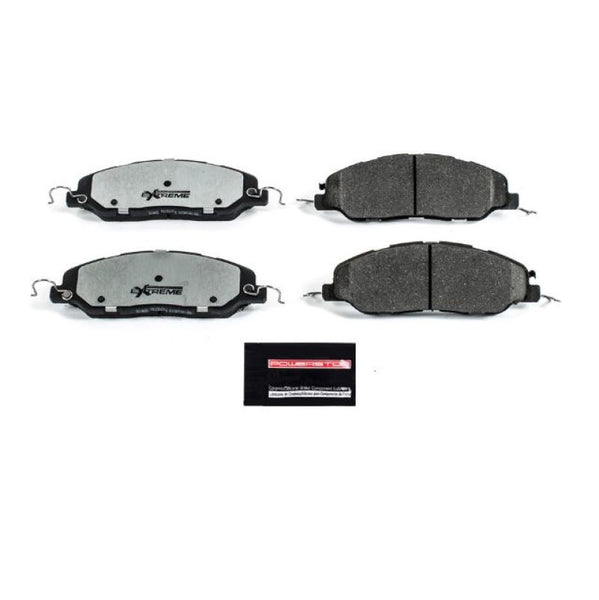 Power Stop 11-14 Ford Mustang Front Z26 Extreme Street Brake Pads w/Hardware