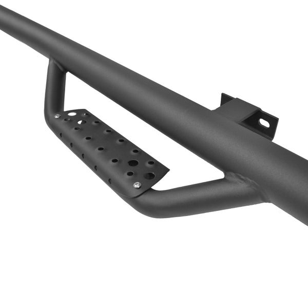 Go Rhino 09-14 Dodge Ram 1500 Dominator Classic D2 SideSteps - Cab Length - Tex Blk