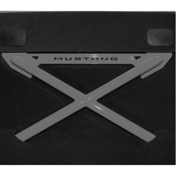 Ford Racing 2005-14 Mustang Rear Seat Delete Kit with Grey X-Brace