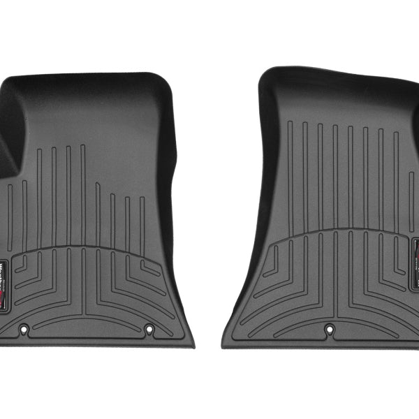 WeatherTech 2015+ Dodge Challenger Front FloorLiner - Black (Does not fit GT model)