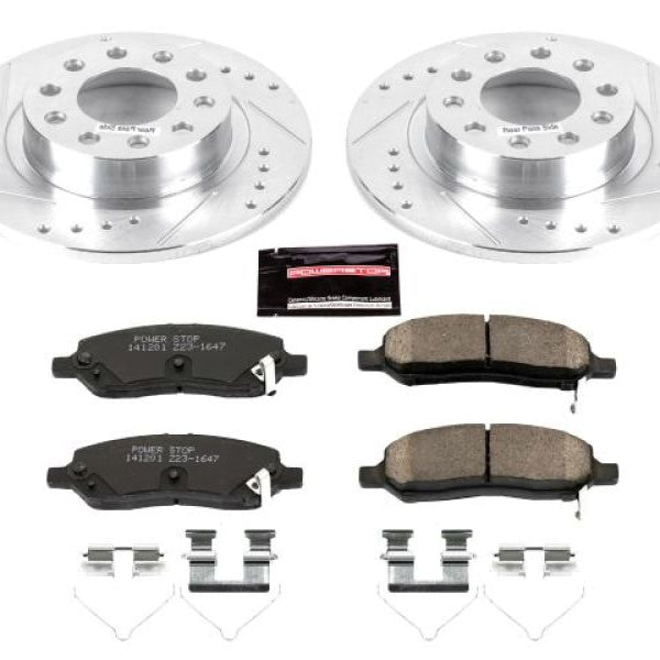 Power Stop 13-16 Dodge Dart Rear Z23 Evolution Sport Brake Kit