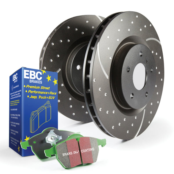 EBC S10 Kits Greenstuff Pads & GD Rotors