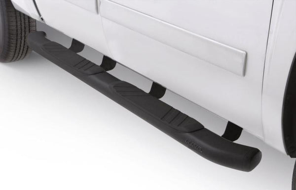 Lund 09-15 Dodge Ram 1500 Quad Cab (Built Before 7/1/15) 5in. Oval Bent Nerf Bars - Black