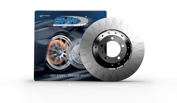 SHW 19-20 Ford Mustang Shelby GT350 5.2L (From 2/4/2019) Right Front Smooth Lightweight Brake Rotor