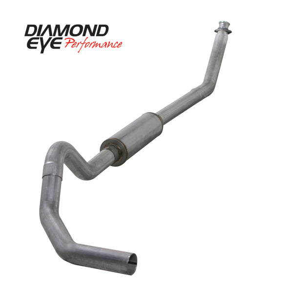 Diamond Eye KIT 4in TB SGL AL: 94-02 DODGE CUMMINS 5.9L