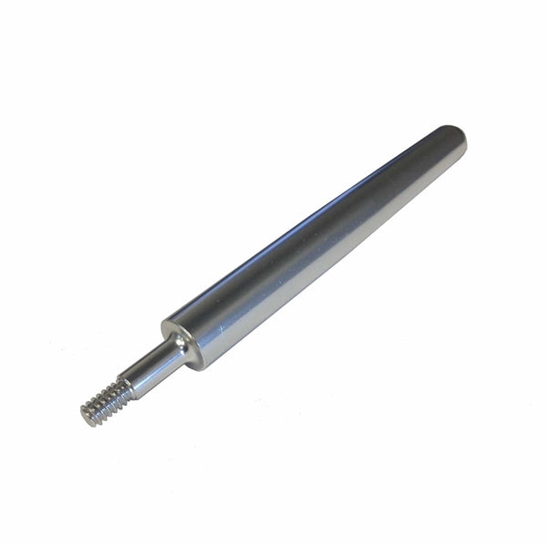 Torque Solution Shorty Billet Radio Antenna (Silver): Ford Mustang 1979-2009