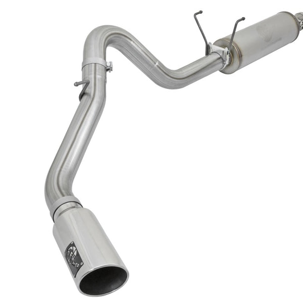 aFe MACHForce XP 4in Exhausts Cat-Back SS w/ Polished Tips 14-17 Dodge Ram 2500 V8-6.4L Hemi