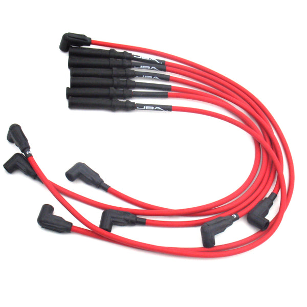 JBA 92-02 Dodge Truck 3.9L Ignition Wires - Red