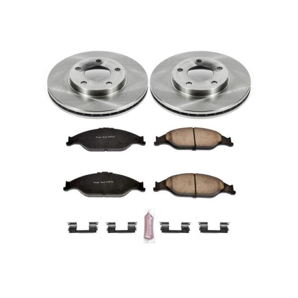 Power Stop 99-04 Ford Mustang Front Autospecialty Brake Kit