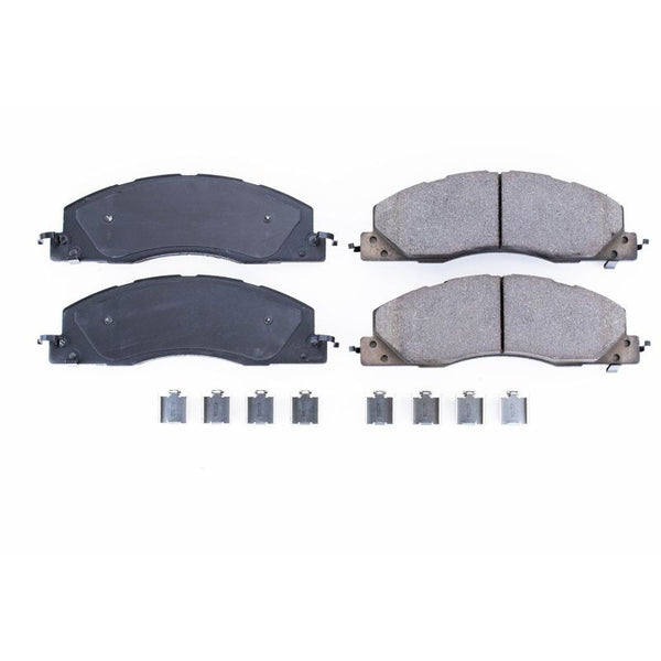 Power Stop 09-10 Dodge Ram 2500 Front Z17 Evolution Ceramic Brake Pads w/Hardware