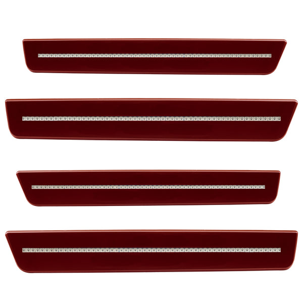 Oracle 15-21 Dodge Challenger Concept Sidemarker Set - Clear - Octane Red (PRV)