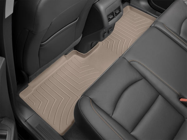 WeatherTech 2019+ Dodge Ram Rear FloorLiner - Tan (Fits Crew Cab w/No Underseat Storage Only)