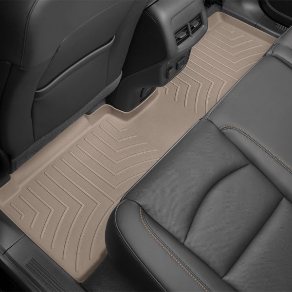 WeatherTech 2019+ Dodge Ram Rear FloorLiner - Tan (Fits Crew Cab w/No Underseat Storage Only)