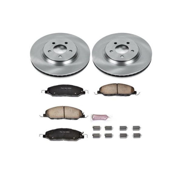 Power Stop 11-14 Ford Mustang Front Autospecialty Brake Kit