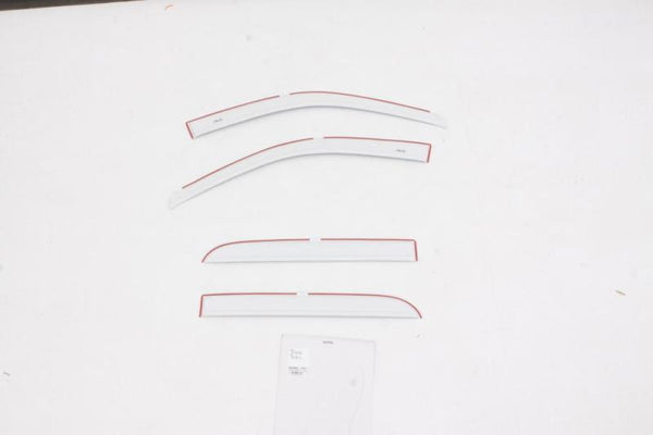 AVS 15-18 Dodge RAM 1500 Crew Cab Ventvisor Color Match Window Deflectors 4pc - Bright White CC