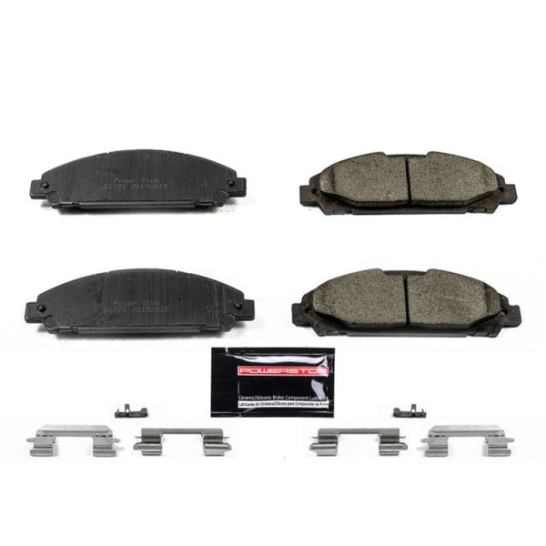 Power Stop 15-19 Ford Mustang Front Z23 Evolution Sport Brake Pads w/Hardware