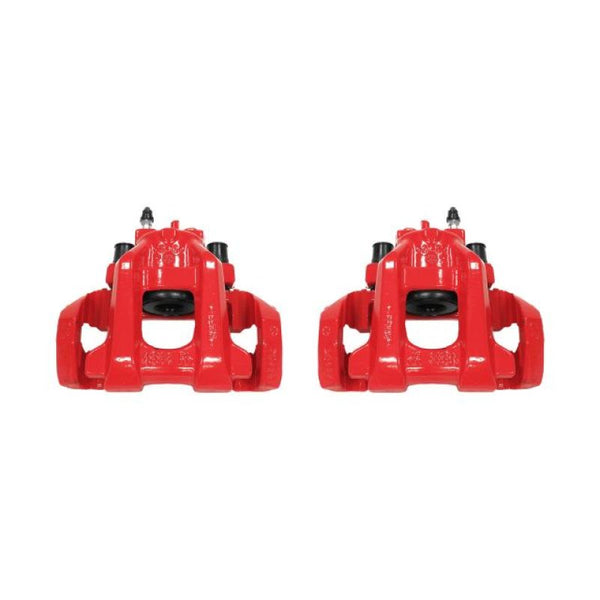 Power Stop 11-17 Dodge Durango Rear Red Calipers w/Brackets - Pair