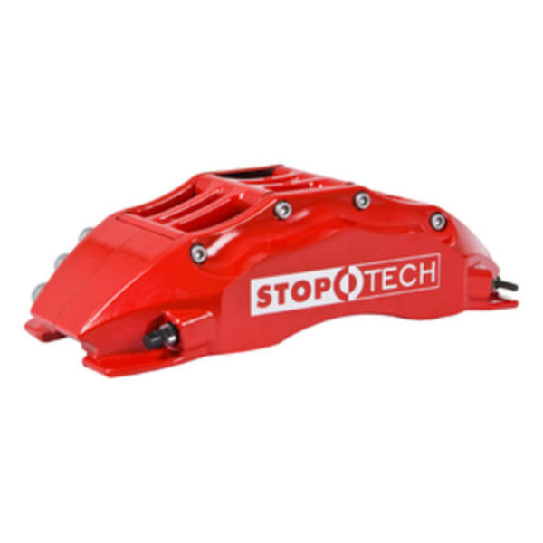 StopTech 05-10 Ford Mustang GT S197 Front BBK w/ Red ST-60 Calipers Slotted 380x32mm Rotors