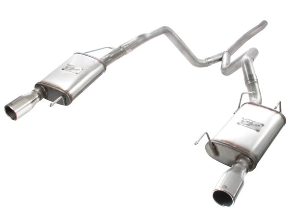 aFe MACHForce XP 05-09 Ford Mustang V6 4.0L 2-1/2in. 409 SS Cat-Back Exhaust