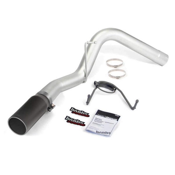 Banks Power 14-15 Dodge Ram 6.7L CCSB Monster Exhaust System - SS Single Exhaust w/ Black Tip