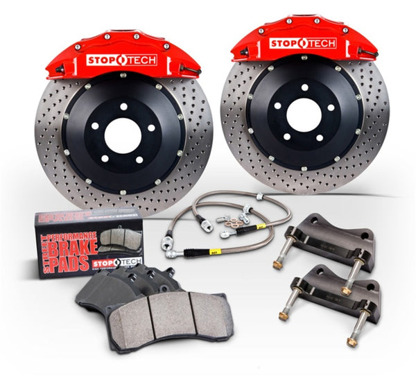 StopTech 2013-2016 Dodge Viper SRT-10 BBK Rear Trophy Sport ST-40 Caliper 355x32 Slotted Rotor