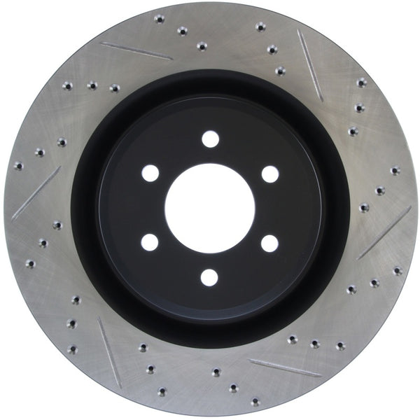 StopTech Power Slot 01-06 & 08-10 Dodge Viper SRT-10 Drilled & Slotted Left Rear Rotor