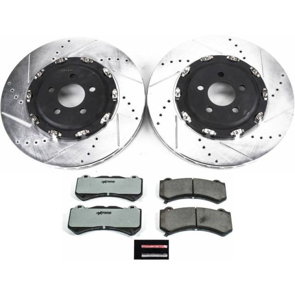 Power Stop 15-19 Dodge Challenger Front Z26 Street Warrior Brake Kit