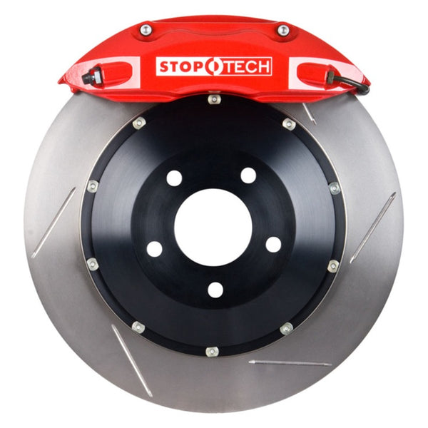 StopTech 94-04 Ford Mustang Front BBK Red ST-40 355x32mm Slotted Rotors