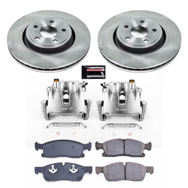 Power Stop 13-16 Dodge Durango Autospecialty Kit w/ Calipers - Front