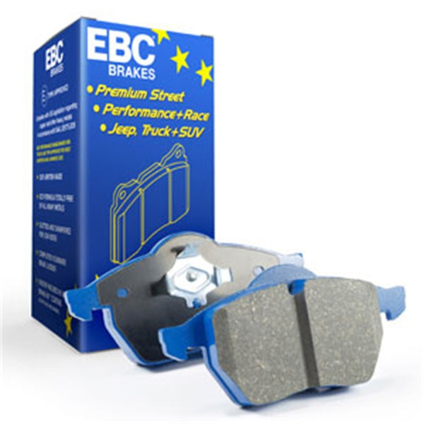 EBC 12 Ford Mustang 5.8 Supercharged (GT500) Shelby Bluestuff Rear Brake Pads