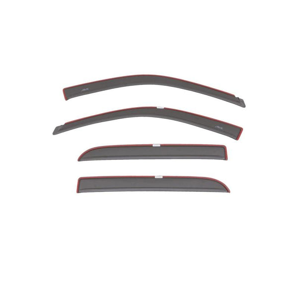 AVS 19-22 Dodge RAM 1500 Crew Cab Ventvisor Color Match Deflectors 4pc - Granite Crystal Metallic