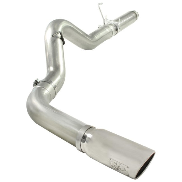 aFe MACHForce XP 5in DPF-Back 409SS Exhaust Dodge Diesel Trucks 07.5-12 L6-6.7L (td) Polished Tip