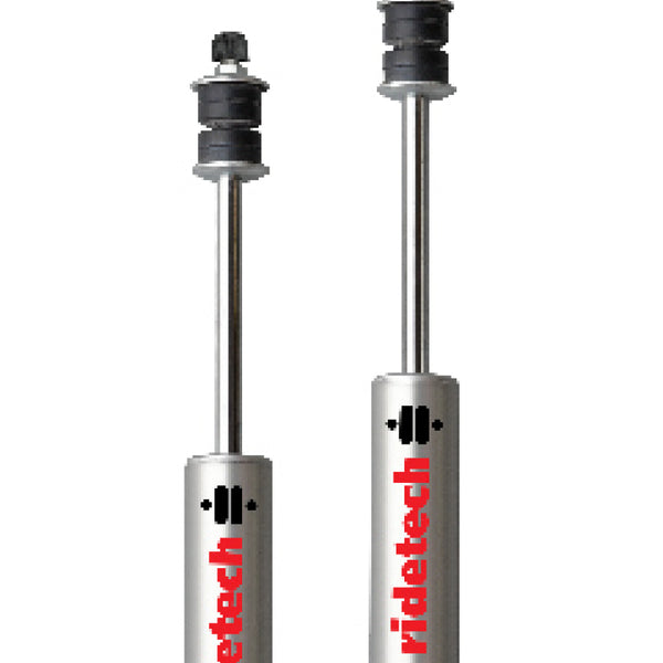 Ridetech 64-66 Ford Mustang StreetGRIP Adjustable MonoTube Shocks Front Pair