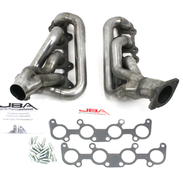 JBA 15-20 Ford Mustang 5.0L Coyote 1-3/4in Primary Raw 409SS Cat4Ward Header